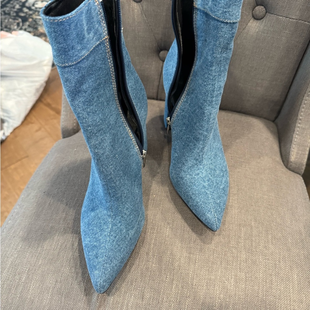 Denim Blue Women's Boots